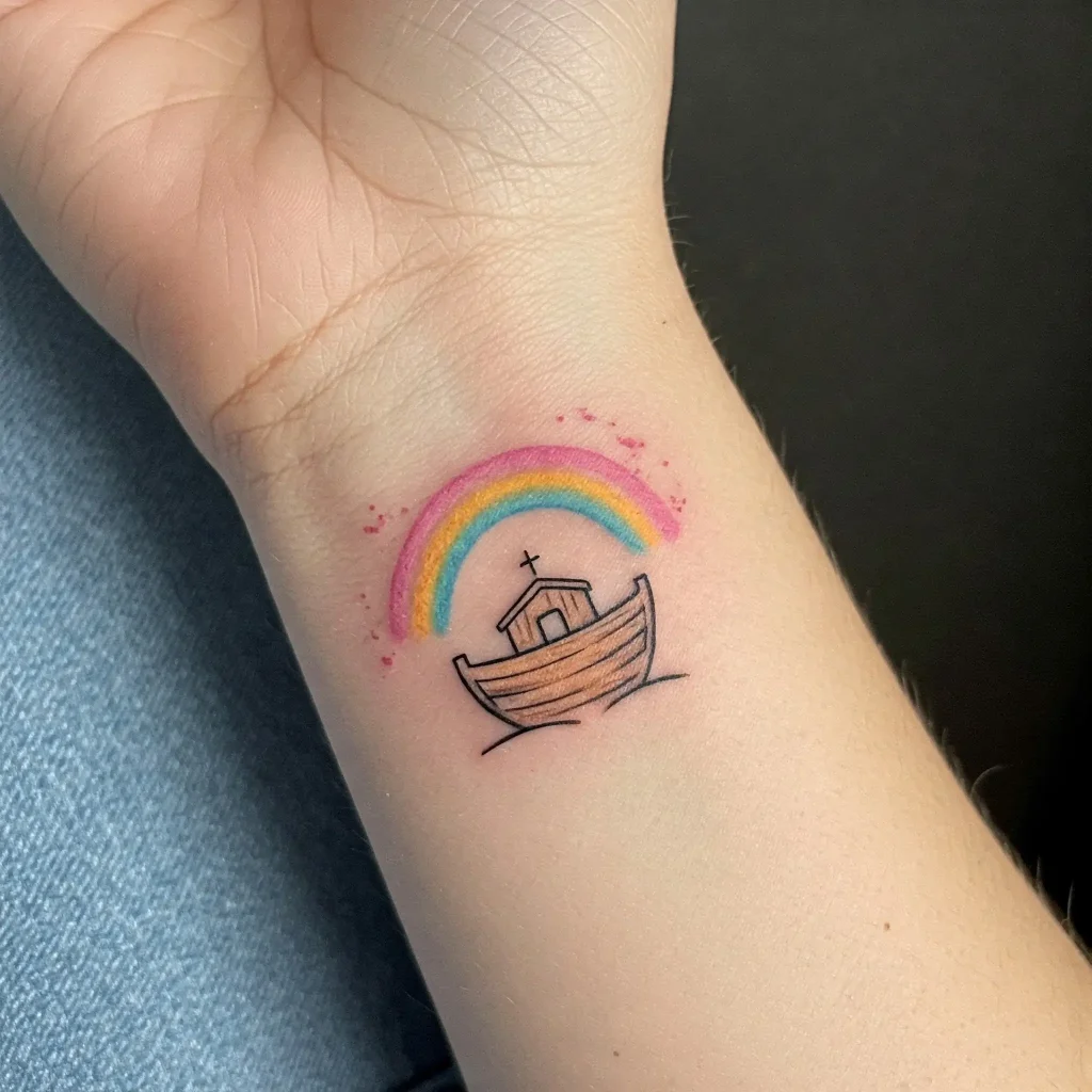 Tiny Ark with Rainbow