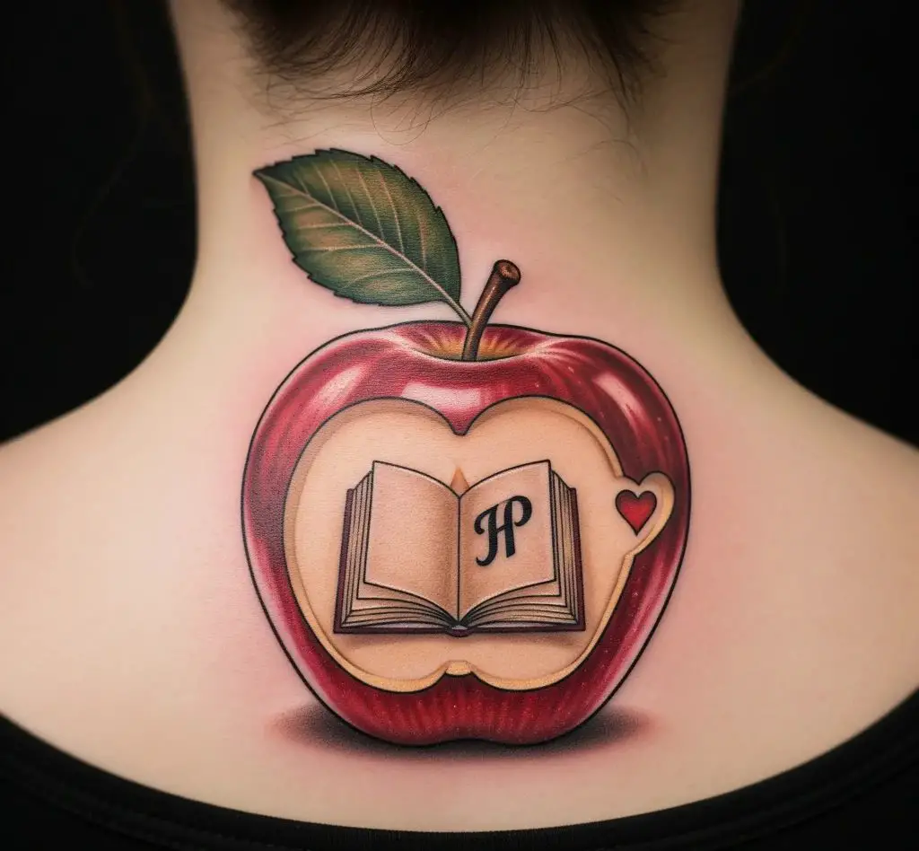 Apple With Hidden Elements