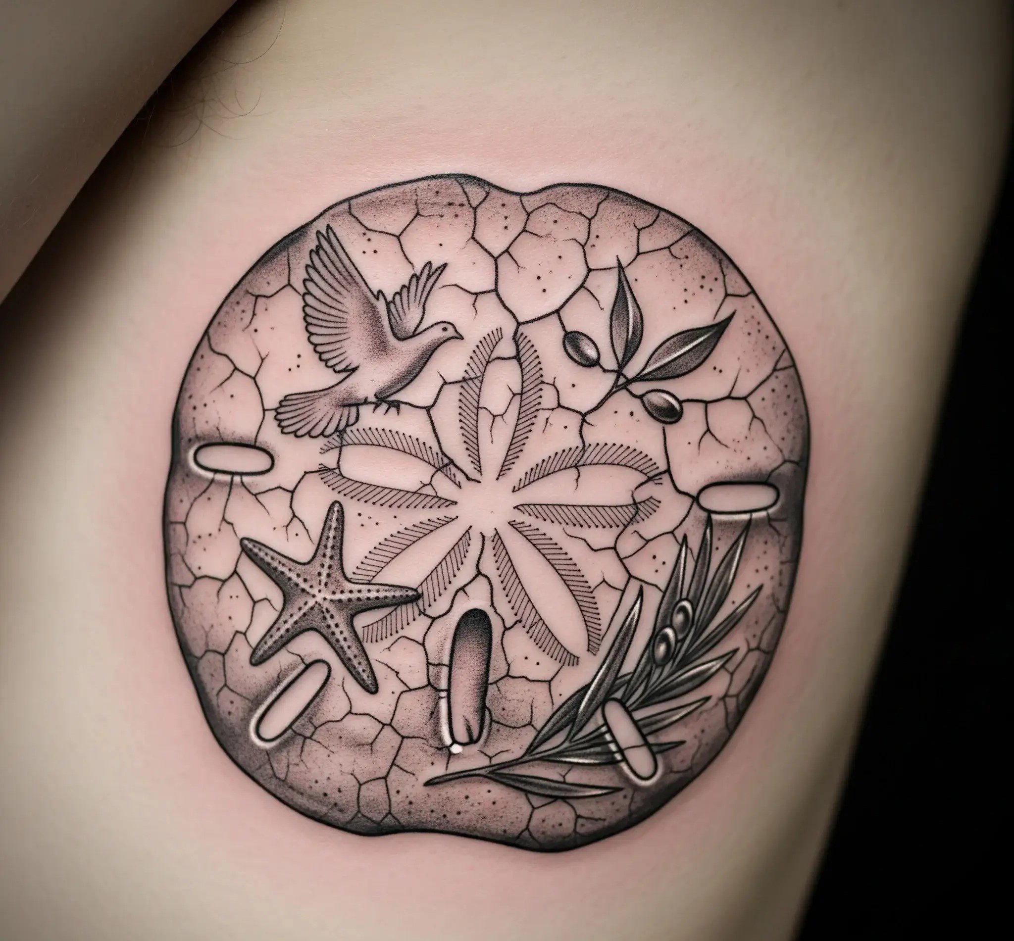 12 Best Sand Dollar Tattoo Ideas With Deep Meaning