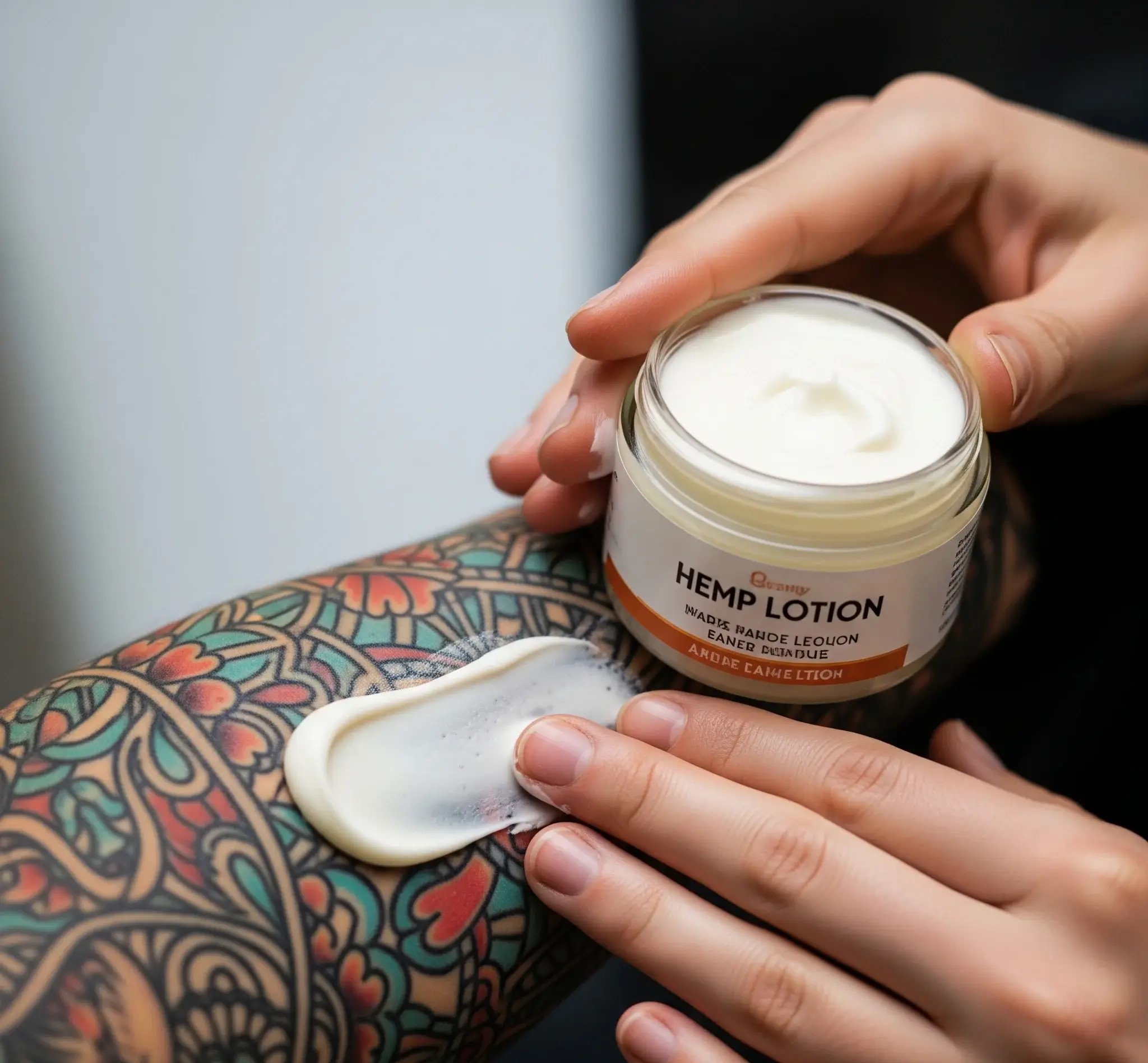 Can You Use Hemp Lotion on Your New Tattoo