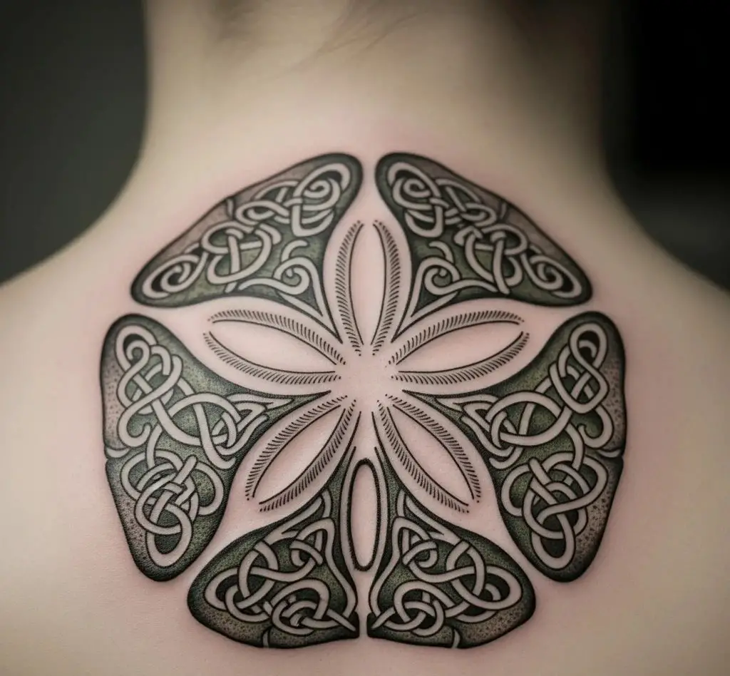 Celtic Knot Sand Dollar