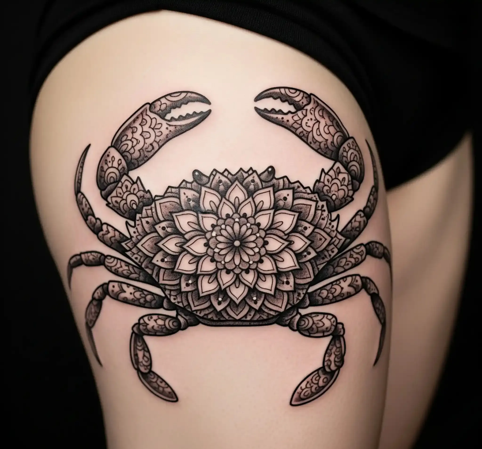 12 Crab Tattoo Ideas For Women That Are Cute And Bold
