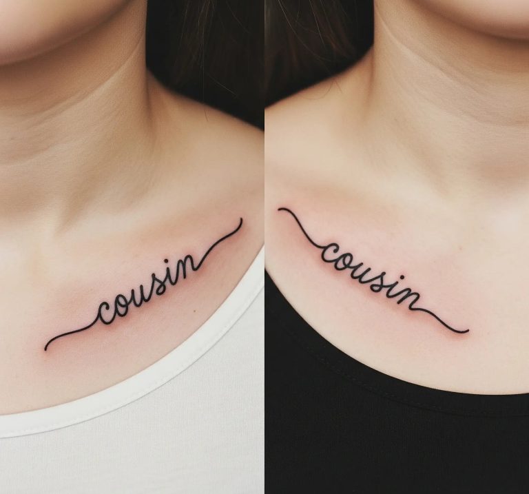 Matching Cousin Tattoos