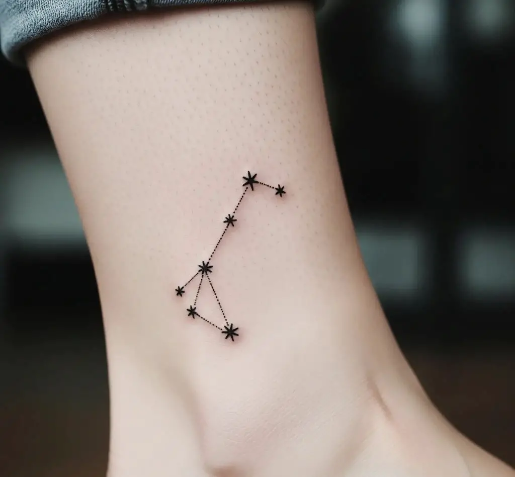Minimalist Leo Constellation
