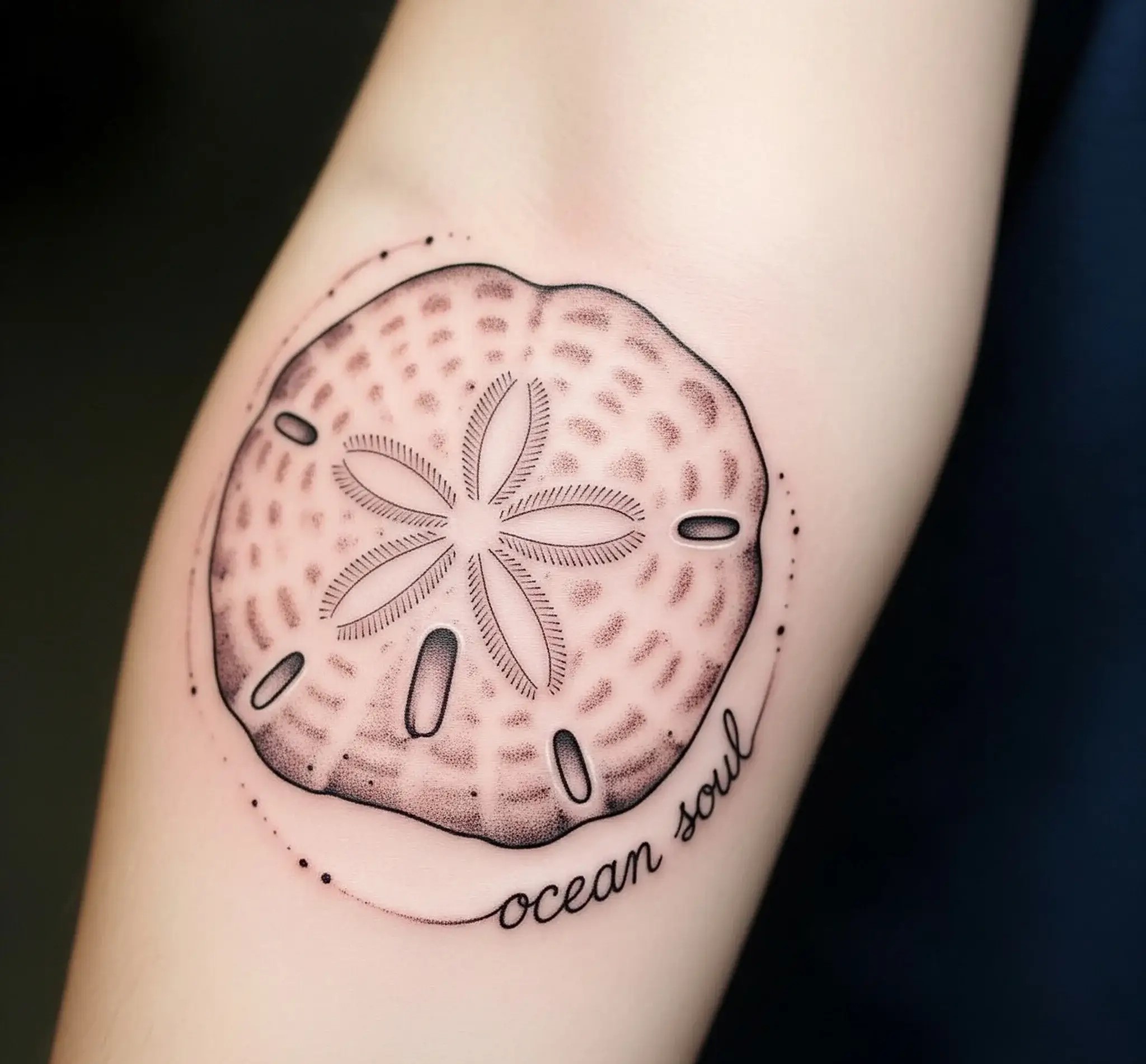 Sand Dollar Tattoo