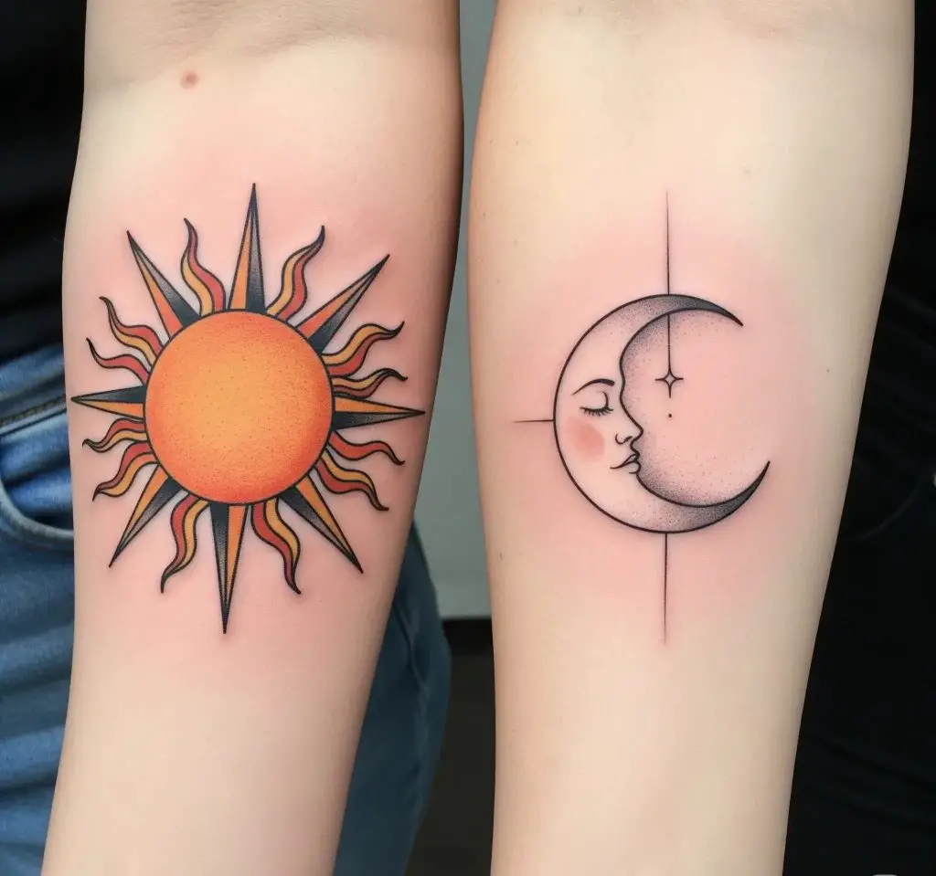 Sun and Moon