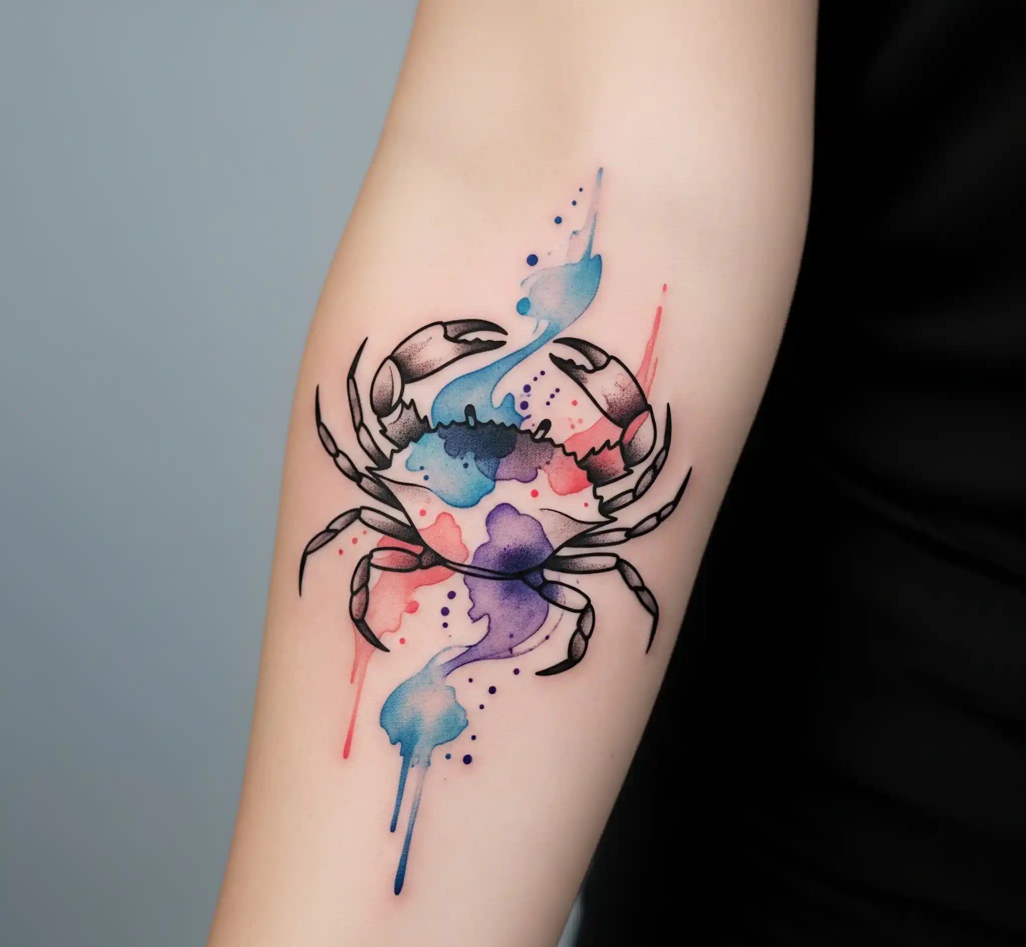 12 Crab Tattoo Ideas For Women That Are Cute And Bold