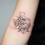 Women Texas Tattoos