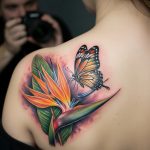 Bird Of Paradise Tattoo