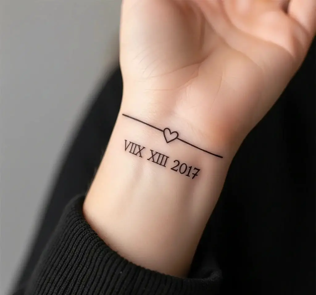 Birthdate Roman Numerals