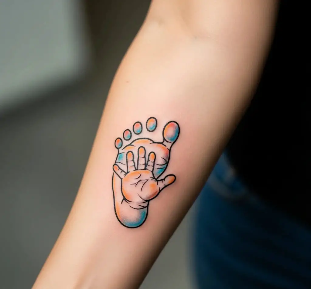 Child’s Handprint or Footprint