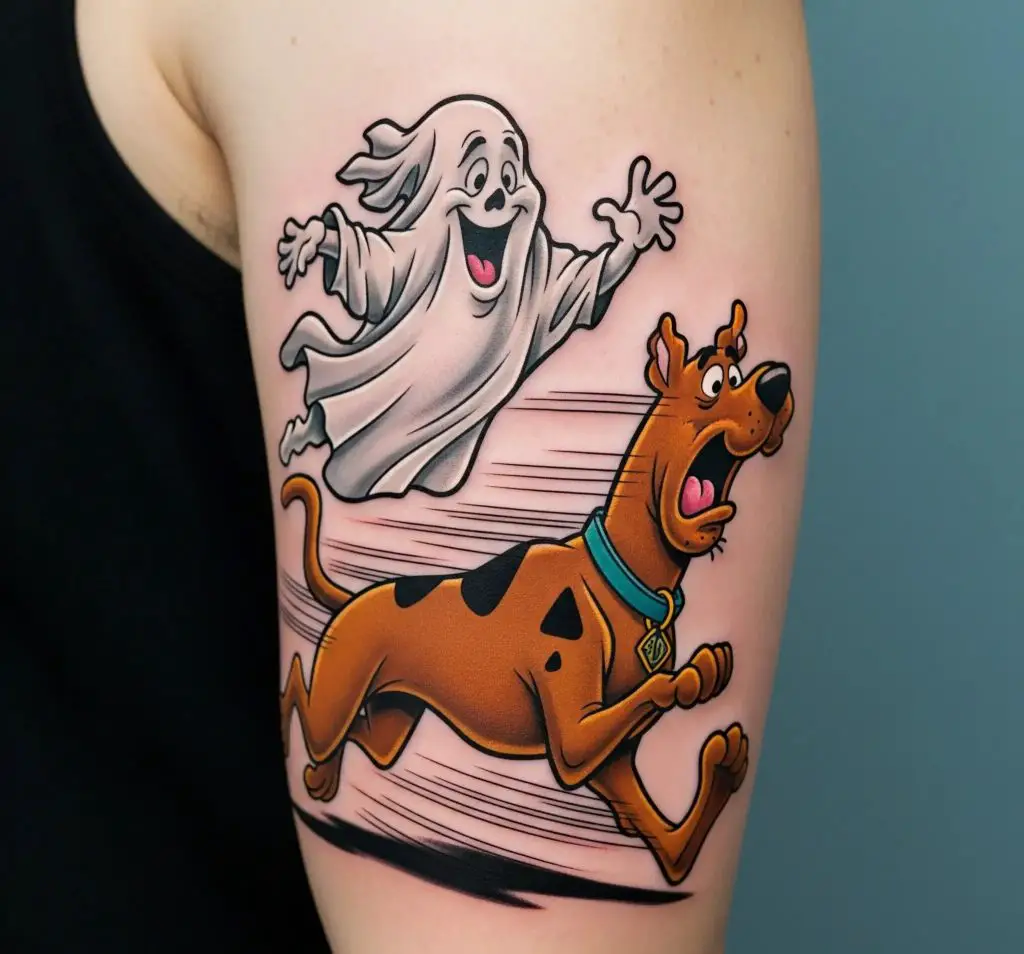 Ghost Chase Tattoo