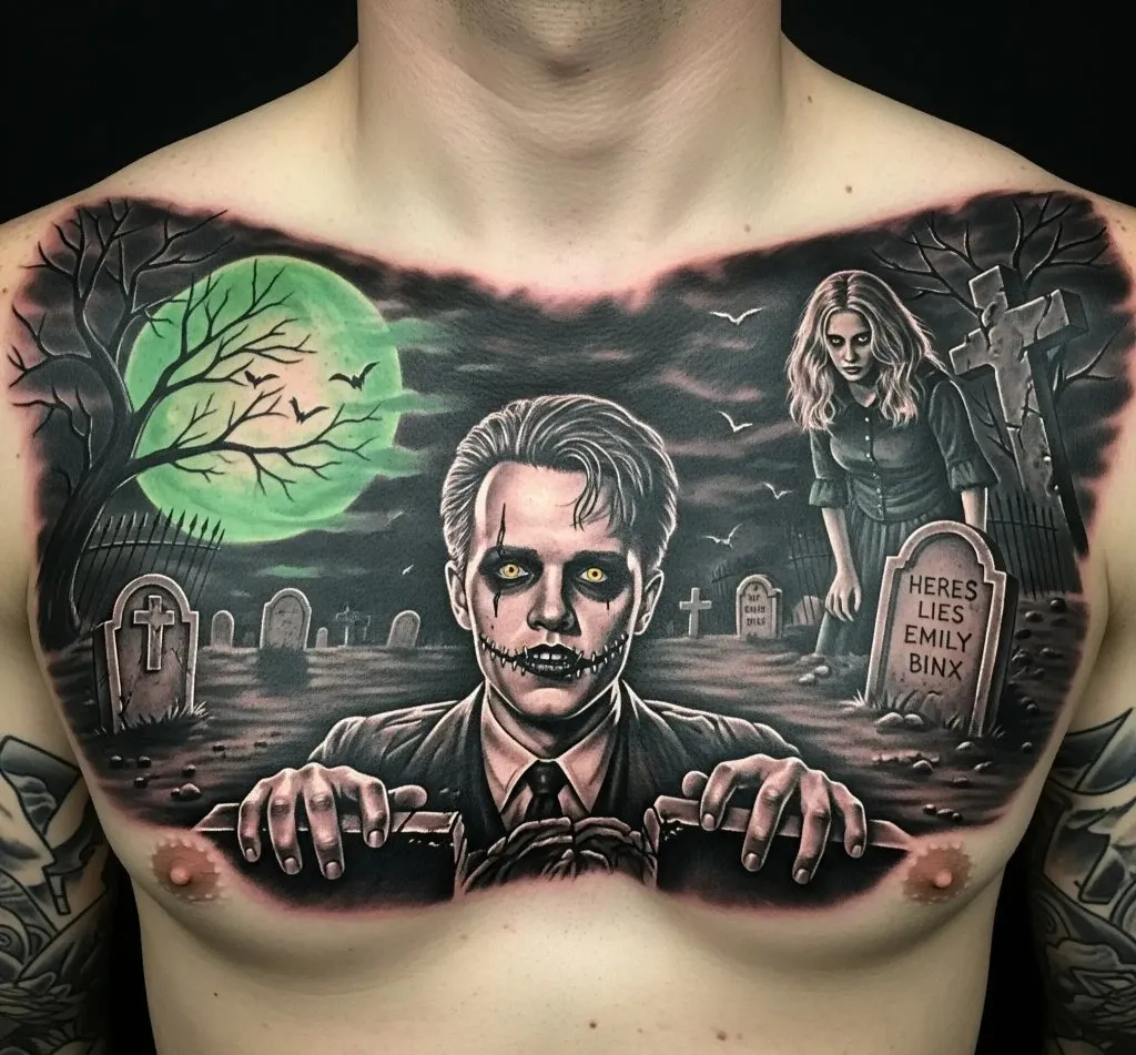 Graveyard Scene with Billy Butcherson