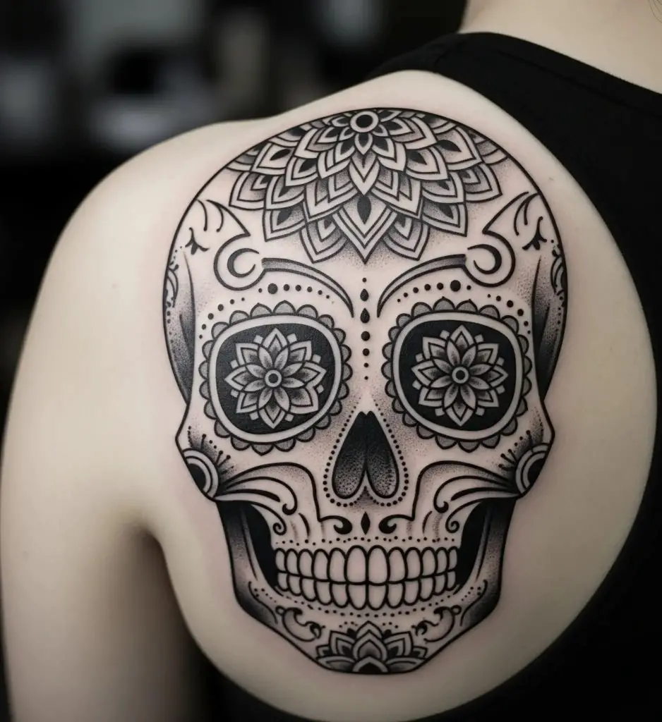 Mandala Sugar Skull