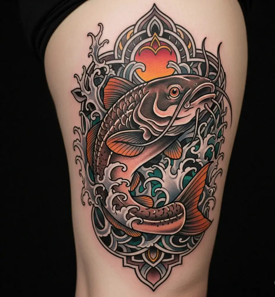 Neo-Traditional Catfish
