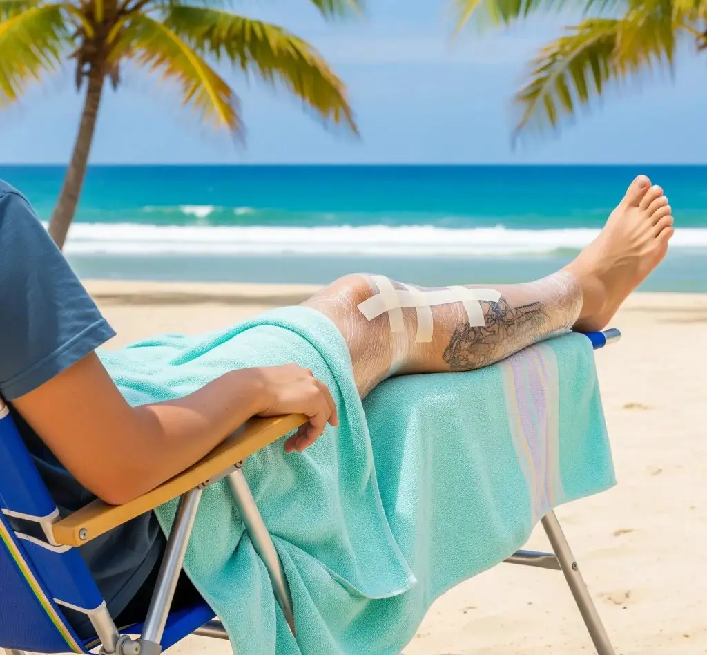 Can You Cover A New Tattoo At The Beach Safely