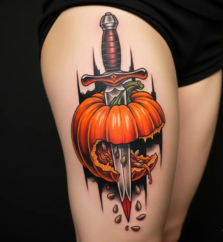 Pumpkin Tattoo
