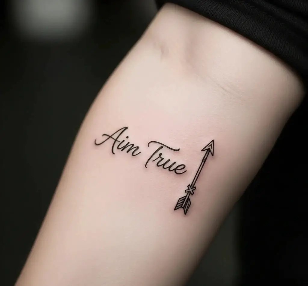 Sagittarius Quote Tattoo