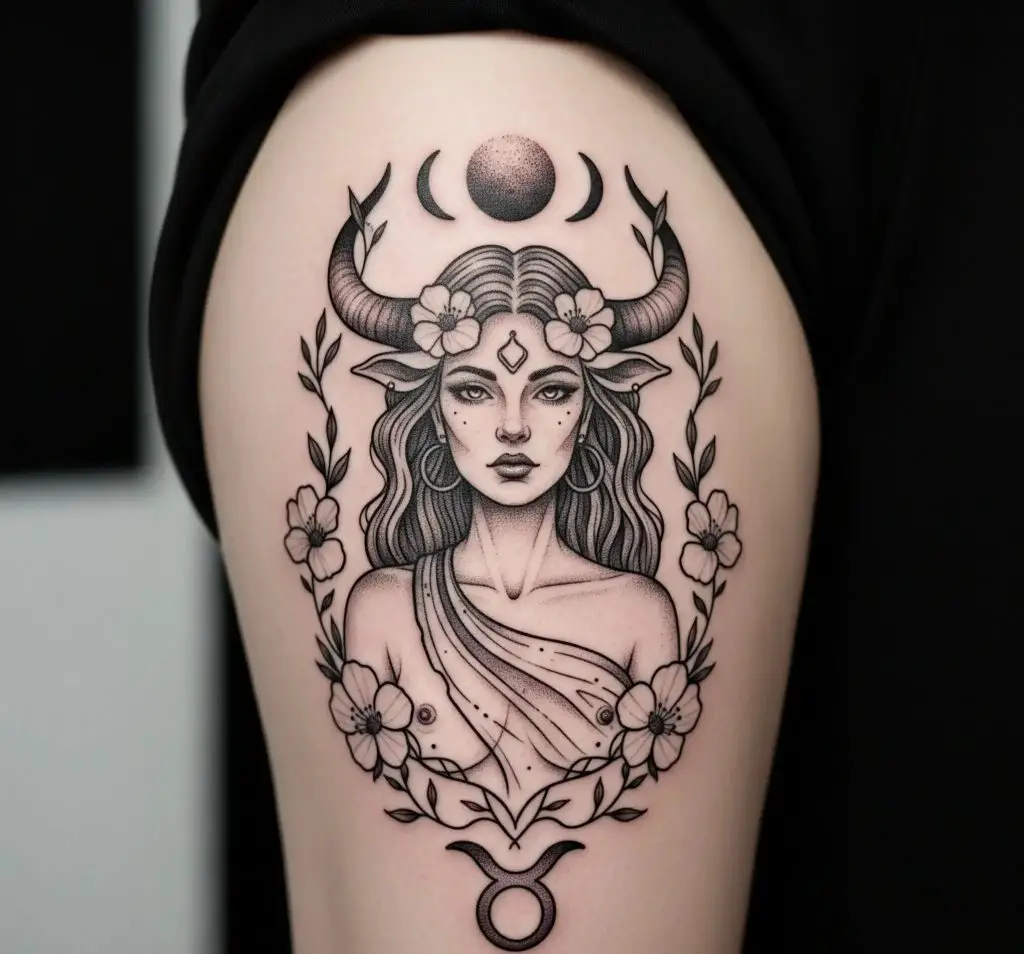 Taurus Goddess or Divine Figure