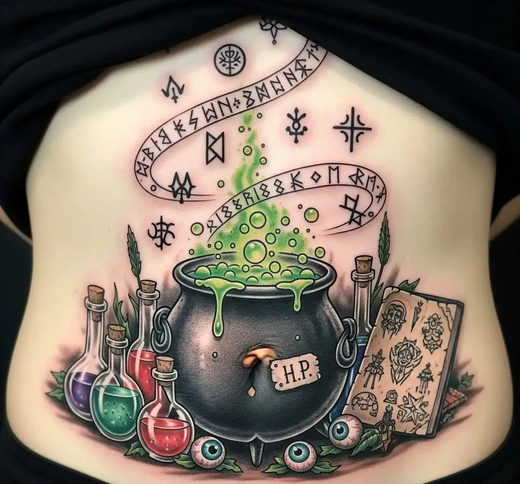 The Cauldron Brewing Magic