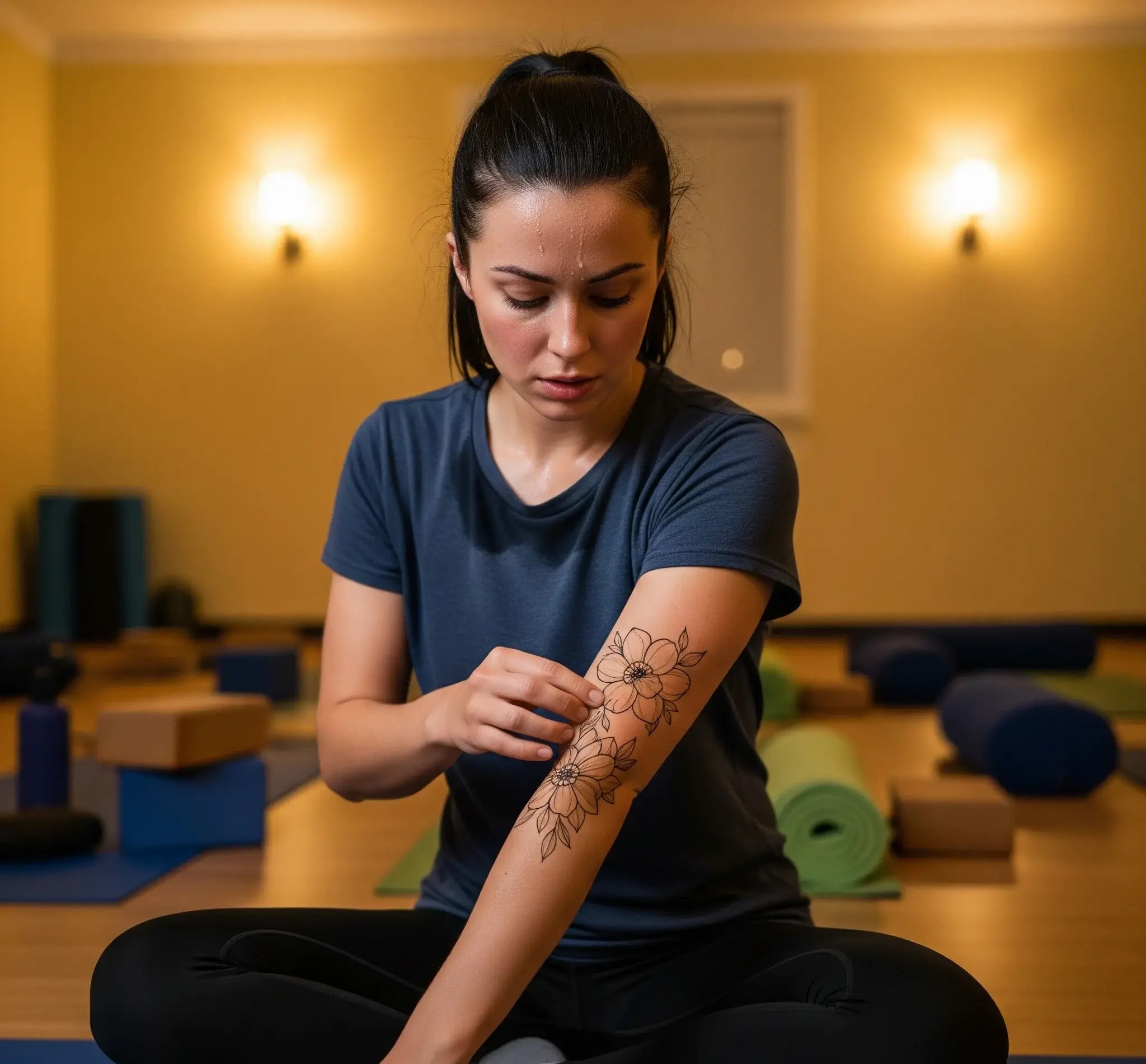 can i do hot yoga after a tattoo
