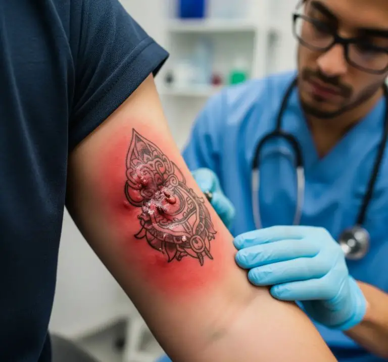 can you die from tattoo infection