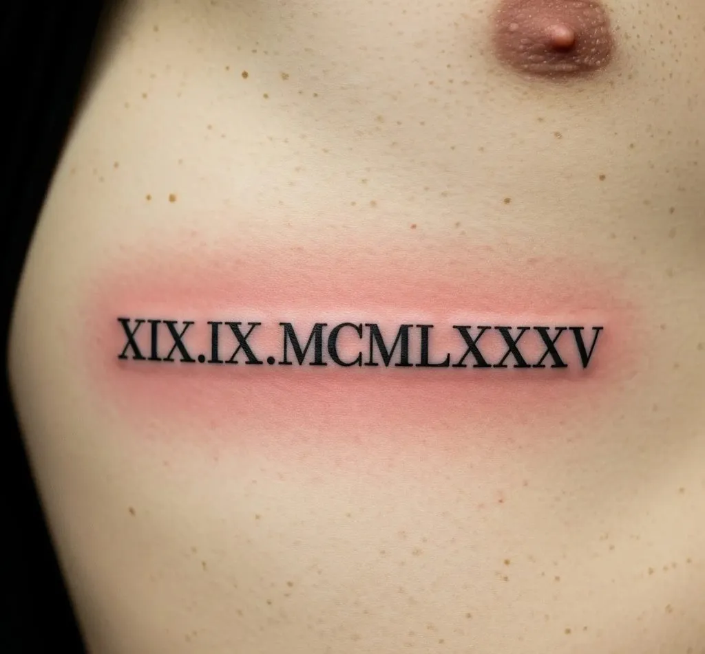 Birthdate in Roman Numerals