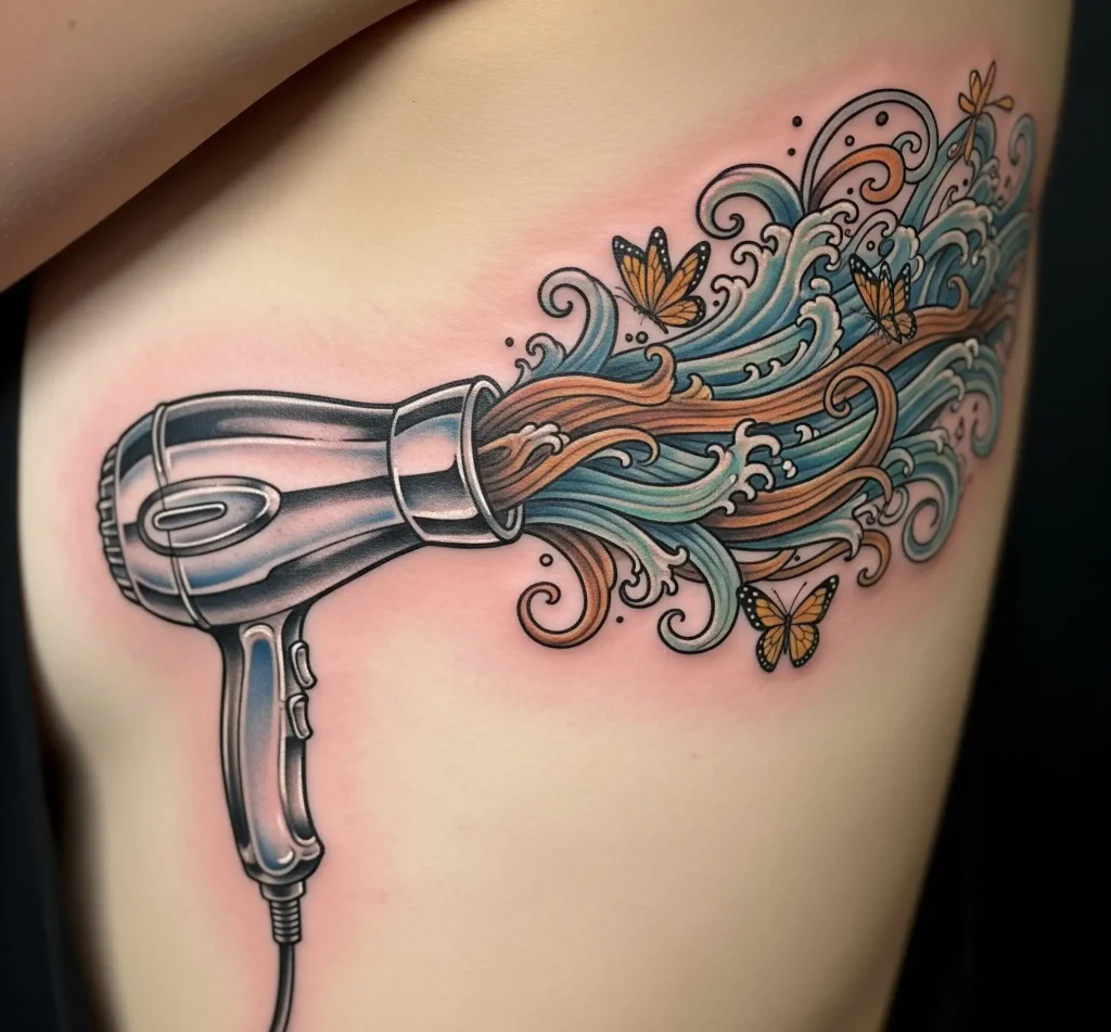 Blow Dryer with Whimsical Details