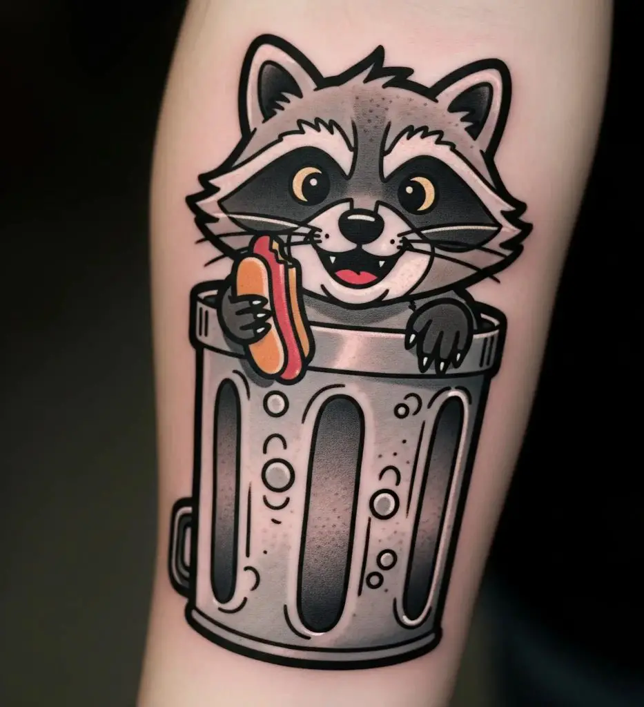 Cartoon Raccoon