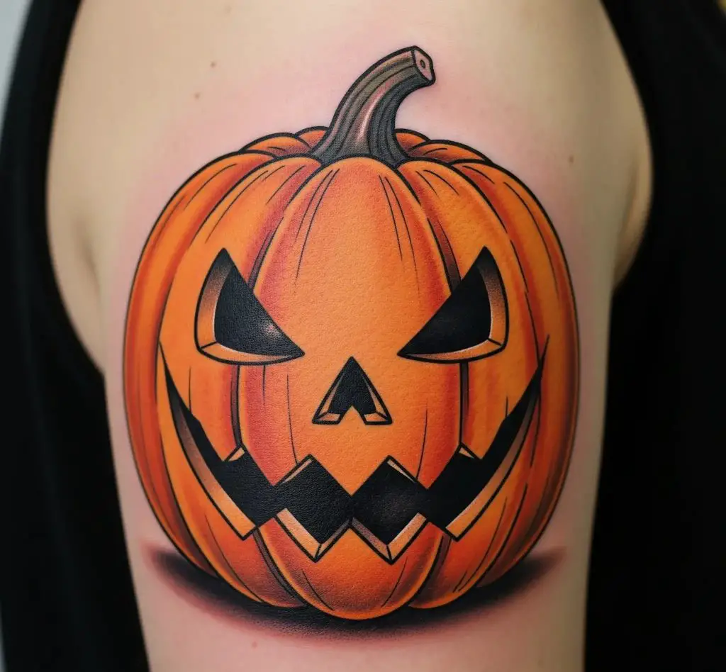 Classic Grinning Jack-o’-Lantern