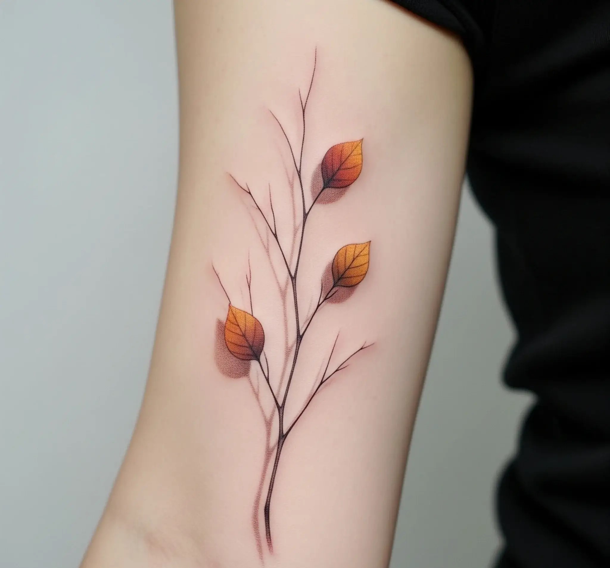 Fall Leaves Tattoo