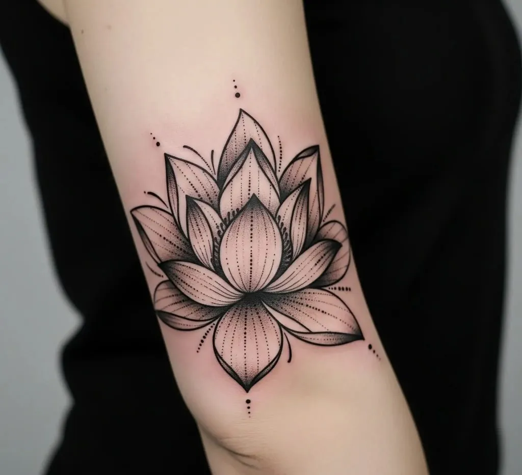 Floral Bloom Tattoo