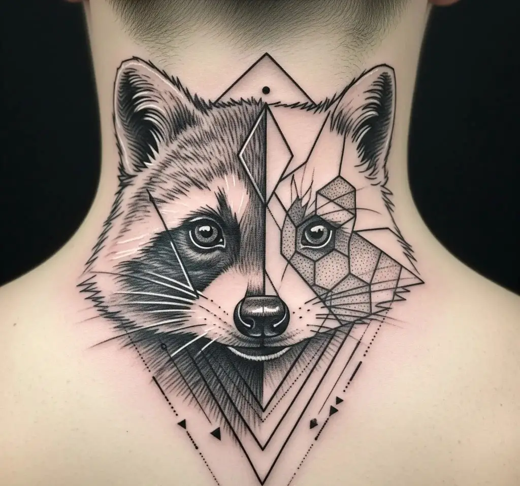 Geometric Raccoon