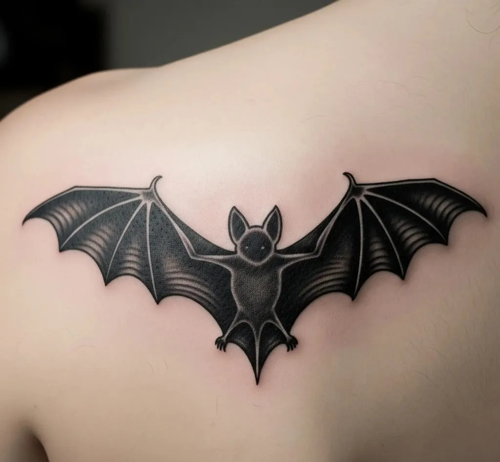 Gothic Bat Silhouette