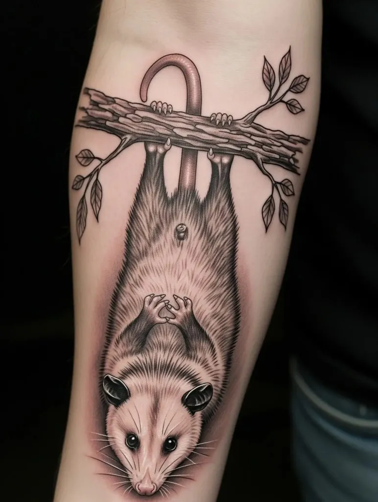 Hanging Opossum