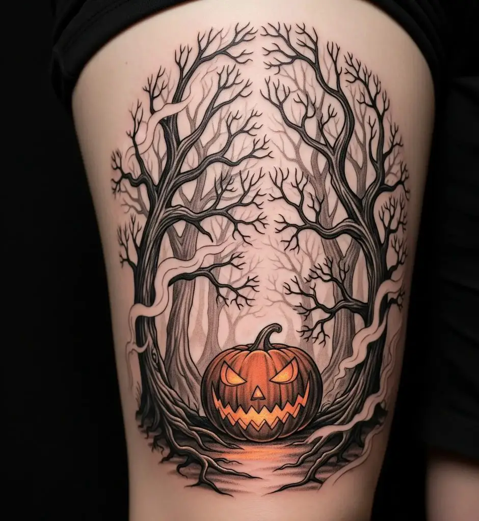 Haunted Forest Jack-o’-Lantern