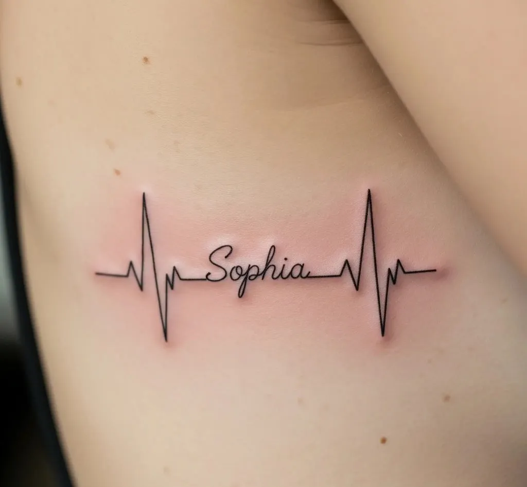 Heartbeat Tattoo