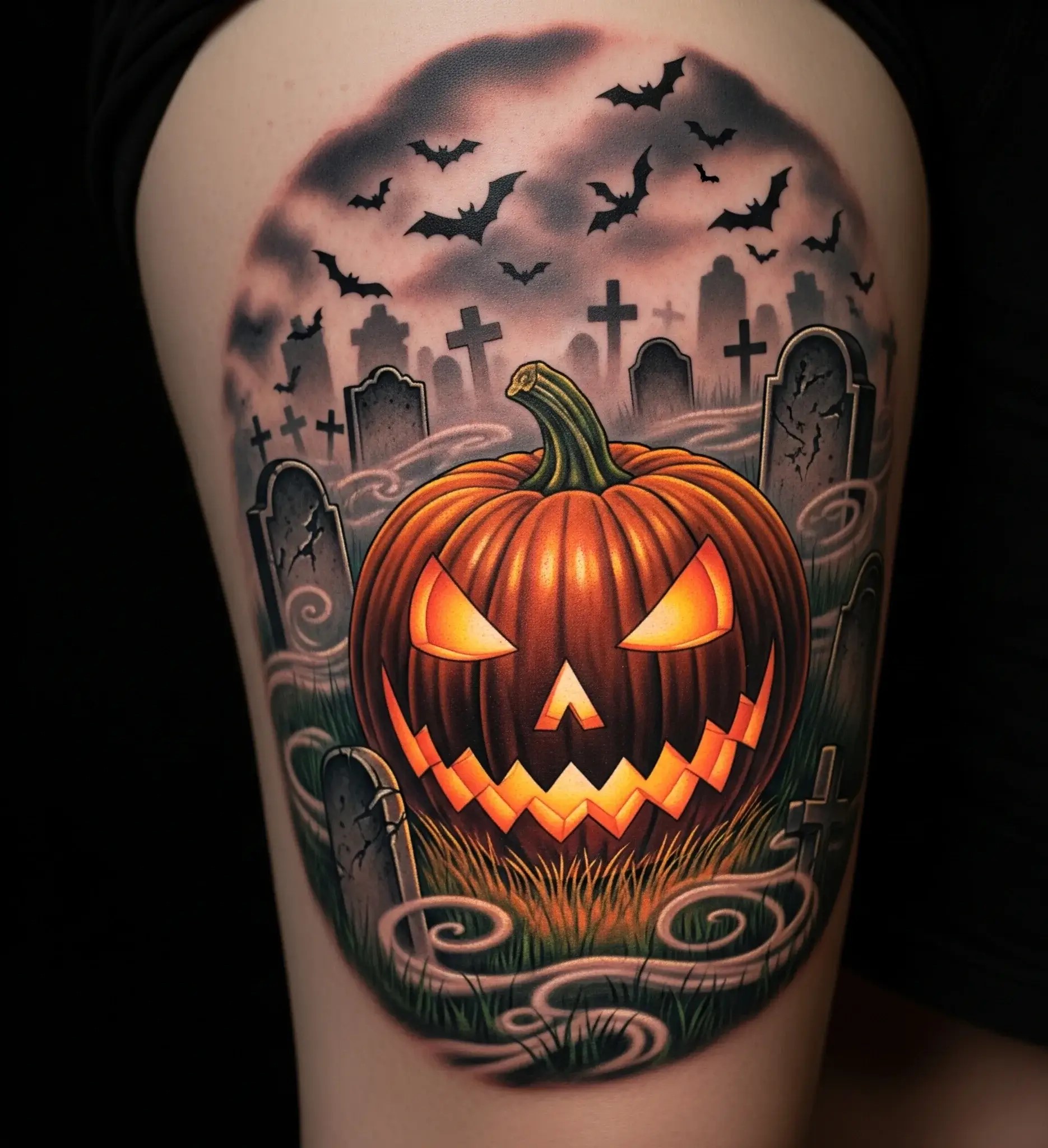 Jack O Lantern Tattoo