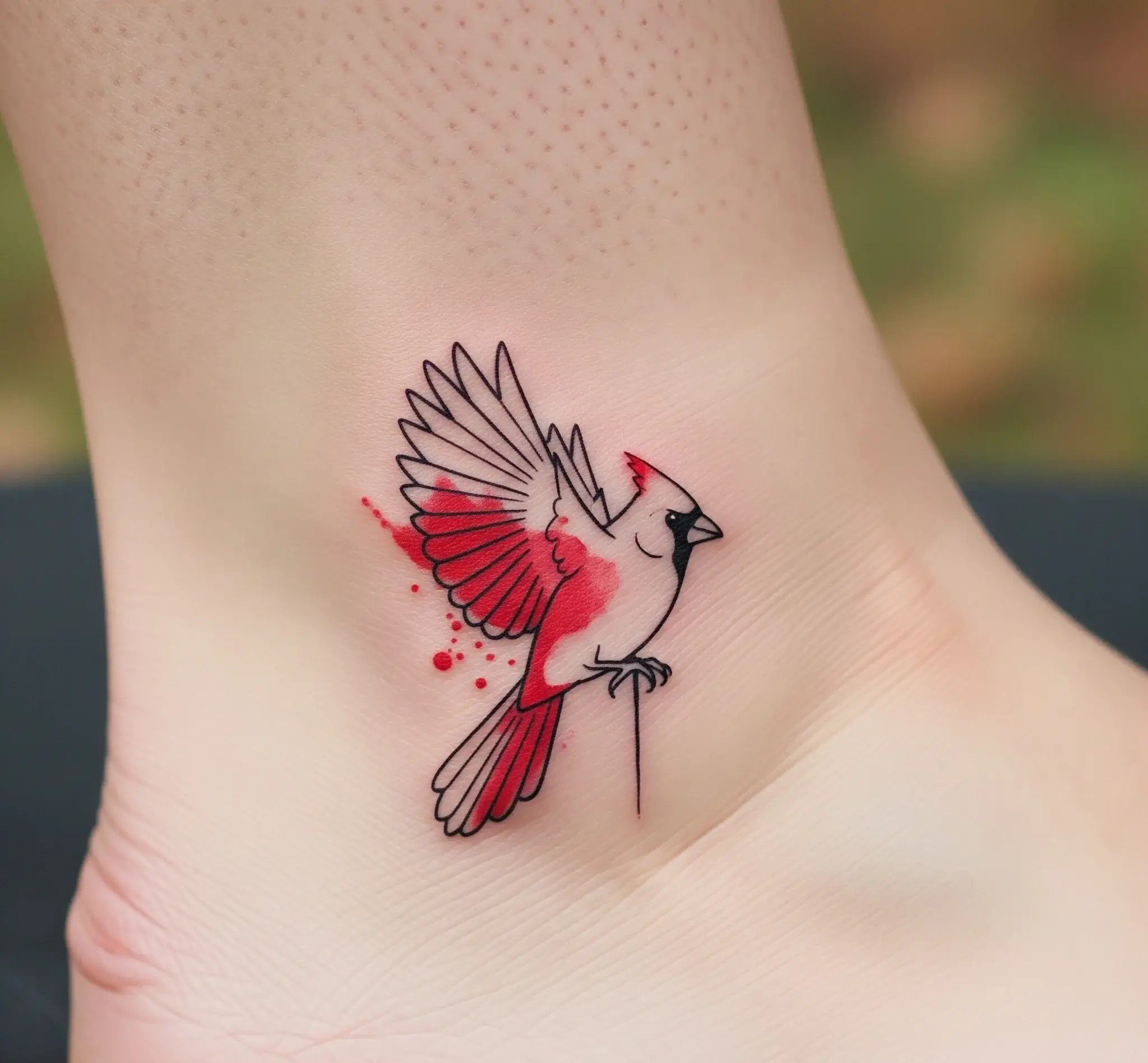 15 Red Cardinal Tattoo Ideas That Look Stunning On Skin