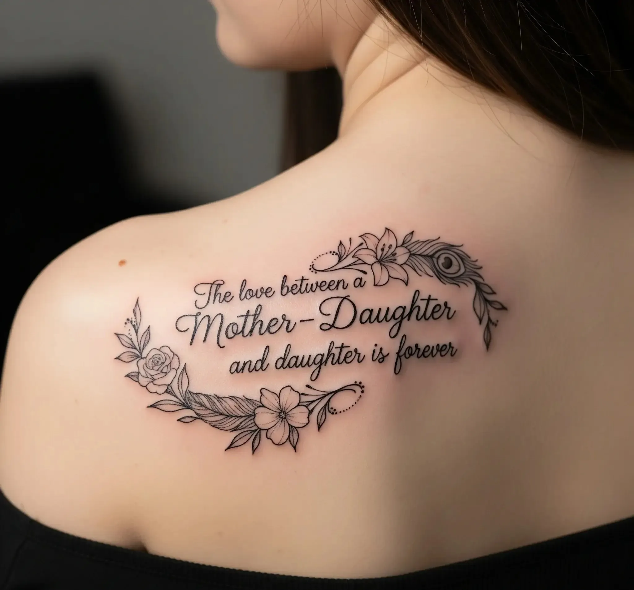 Mother-Daughter Quote Tattoo