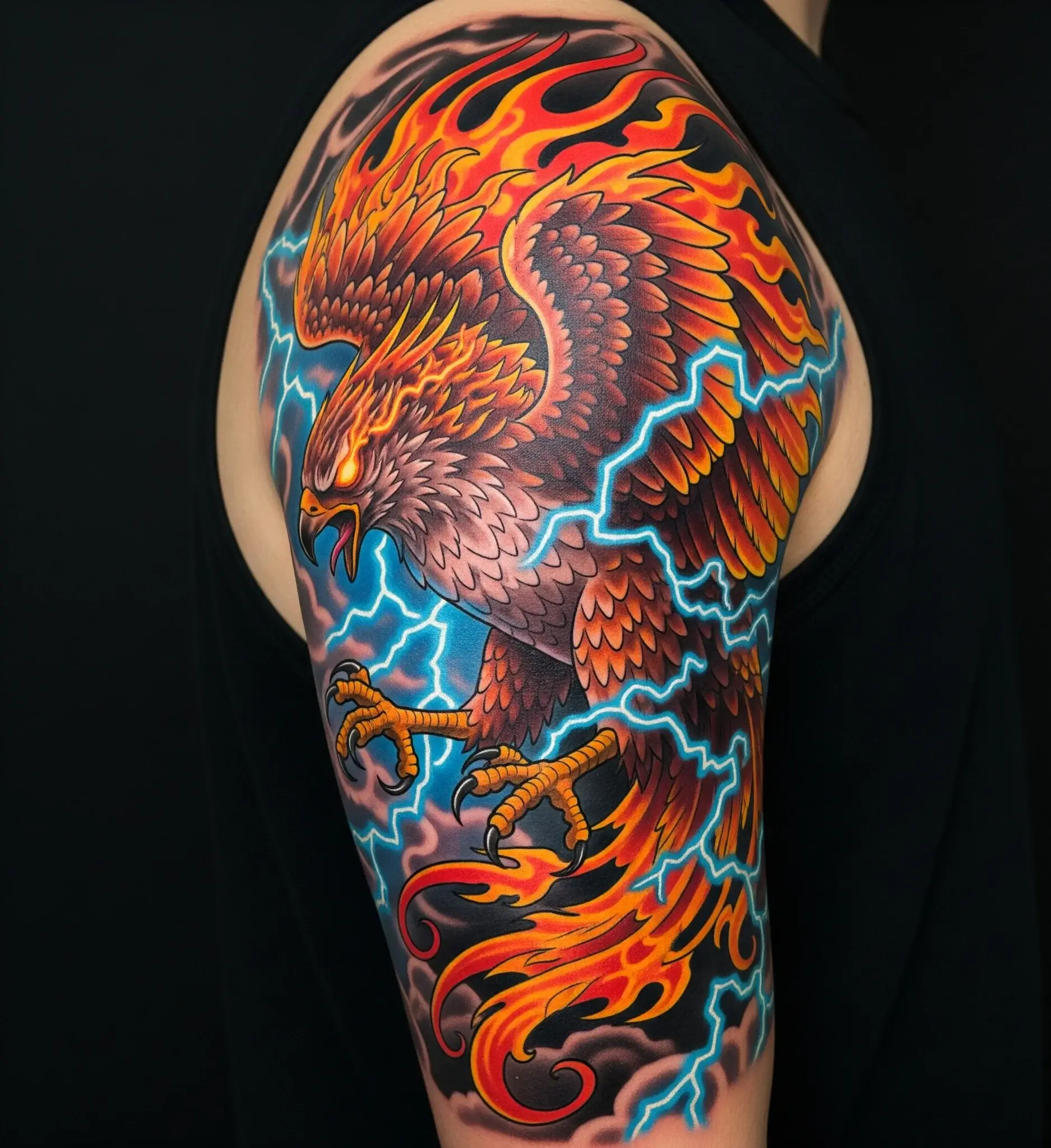 Mythical Hawk Design