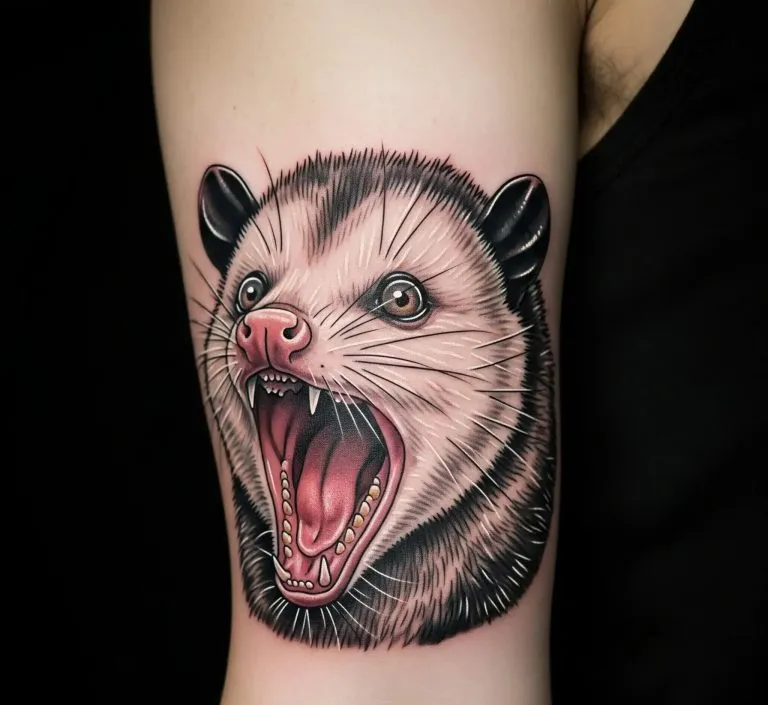 Opossum Tattoo