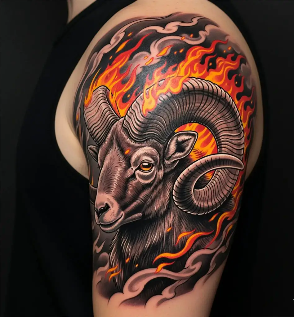 12 Ram Tattoo Ideas That Show Strength And Power