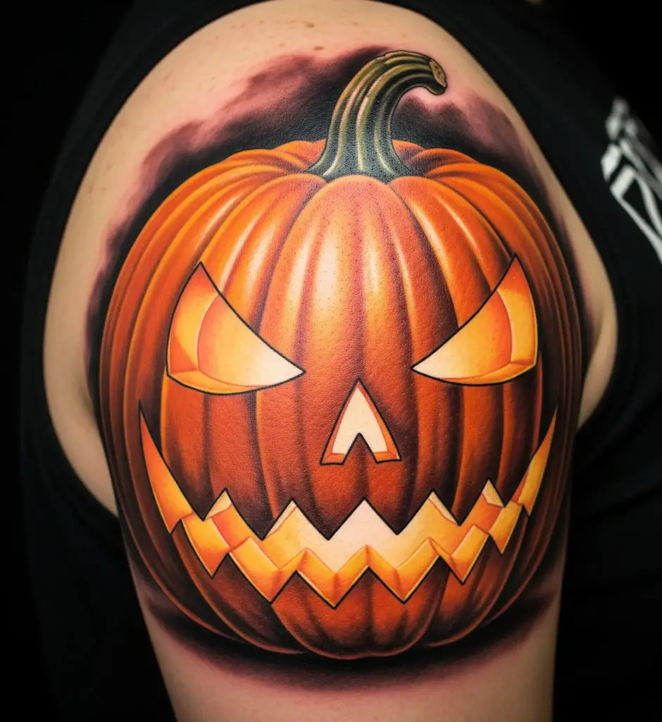 Realistic 3D Jack-o’-Lantern