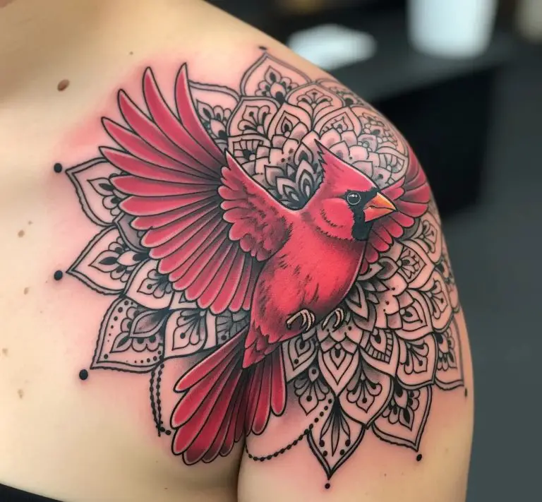 Red Cardinal Tattoo
