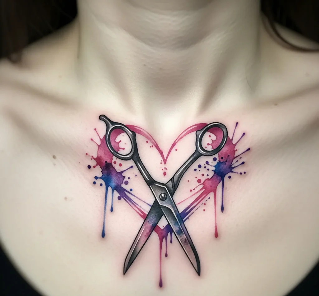 Scissor and Heart Combo