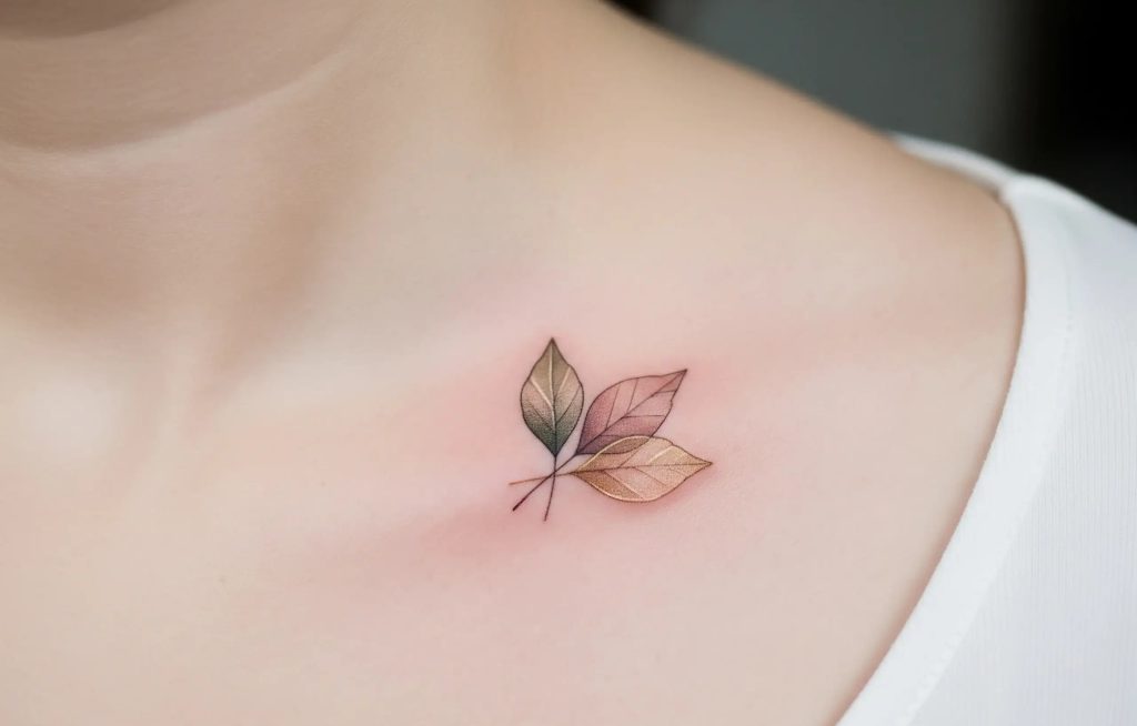 Tiny Cluster of Leaves