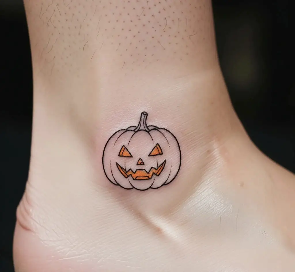 Tiny Minimalist Jack-o’-Lantern