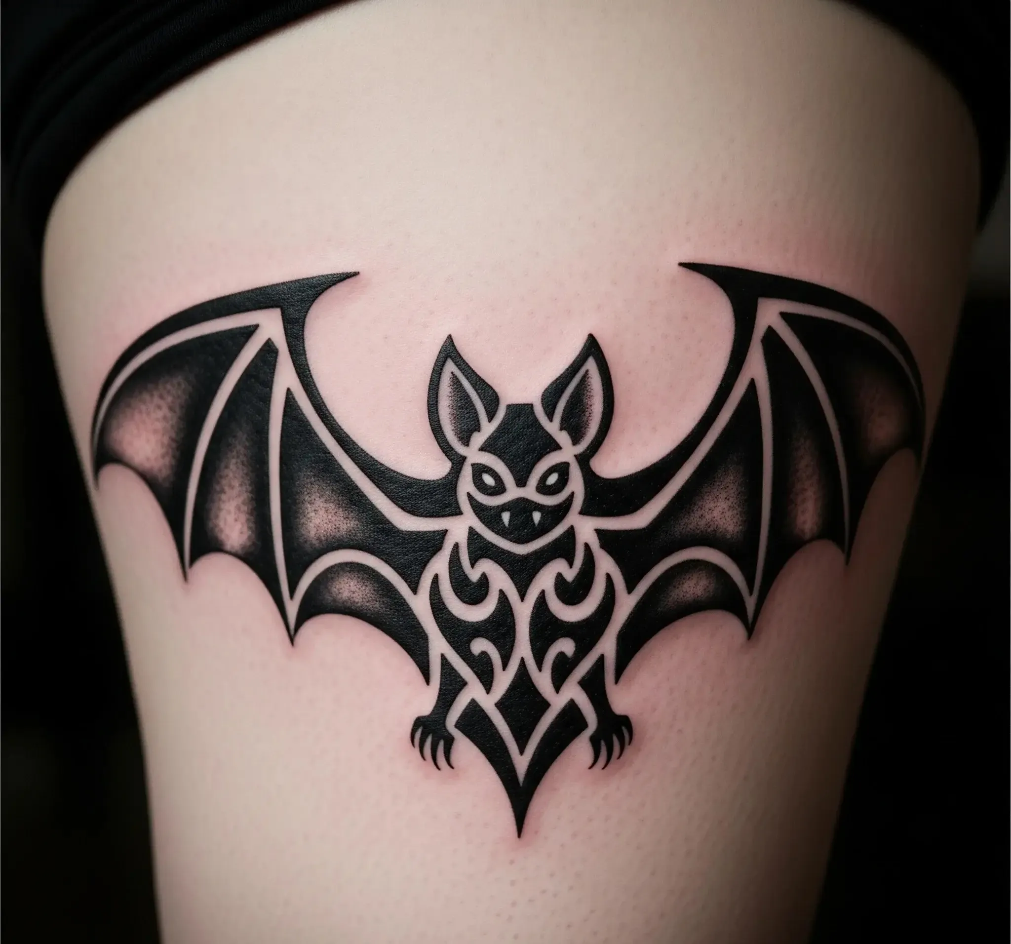 Tribal Bat Design
