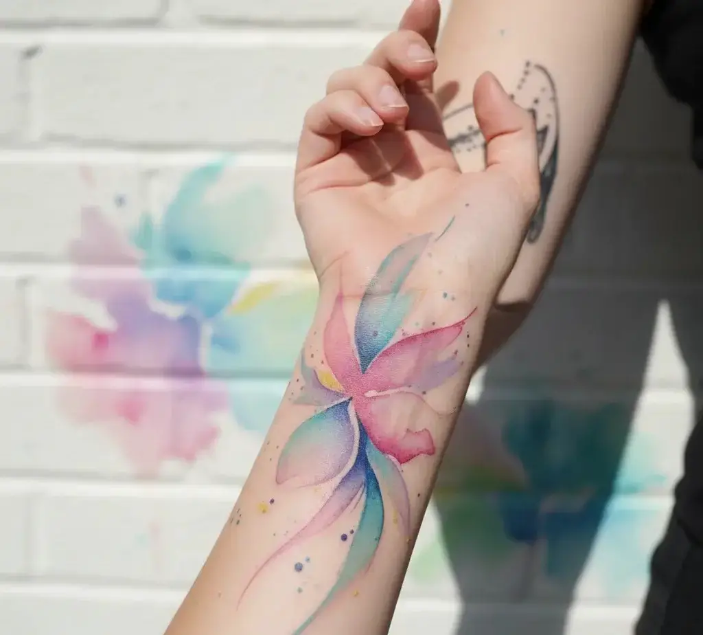 Abstract Watercolor Splash